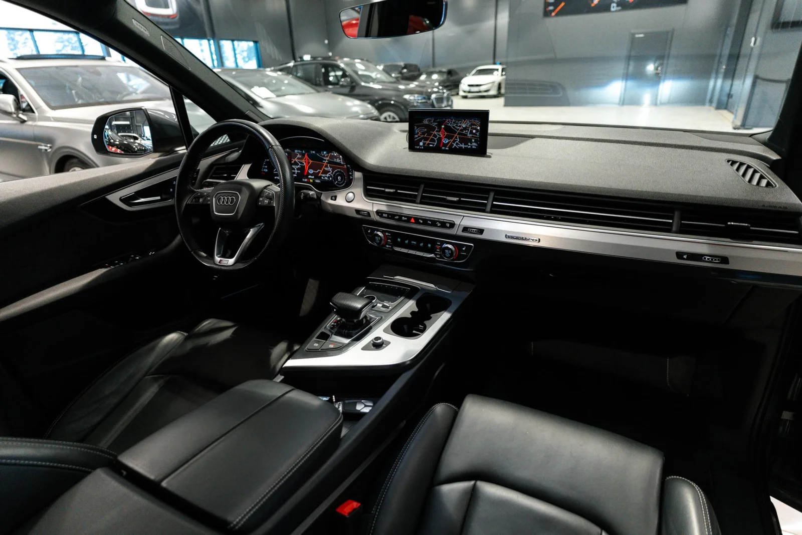 Audi Q7 Business 3,0 V6 TDI e-tron quattro tiptronic S-line HUIPPUVARUSTELTU!, kuva 6